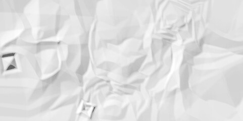 White crumpled paper background. old paper wrinkle texture pattern overlay. cardboard wrinkled high resolution arts craft and Seamless white crumpled paper.