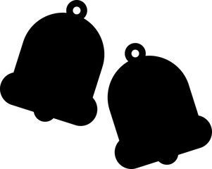 Christmas Bells Silhouette