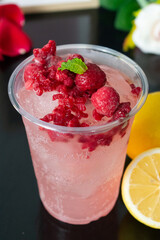 Raspberry Italian Soda
