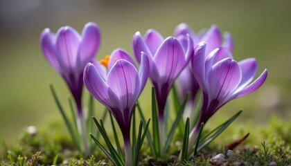 Fototapeta premium Blooming with life and color in the wilderness