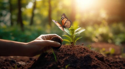 Planting a Seed: A Symbol of Hope and Renewal