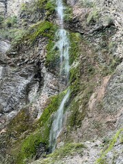 The Brinta waterfall, Vrsno (Kobarid, Slovenia) - Wasserfall Brinta, Vrsno (Kobarid, Slowenien) - Slap Brinta, Vrsno (Kobarid, Slovenija)
