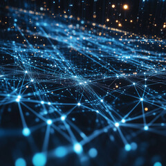 Obraz premium Data Stream Flow