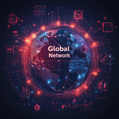 Obraz premium Global Connectivity