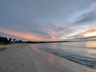 Sunrise on the beach