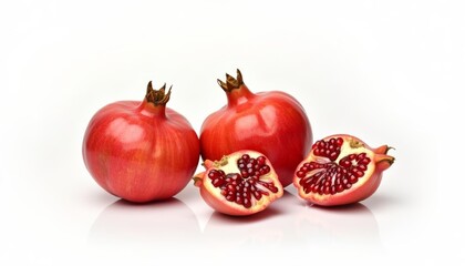  Deliciously vibrant pomegranates ready to burst with flavor