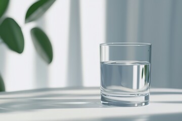 glass of water