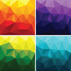 Polygonal graphic vector curve line overlap background for text and message design