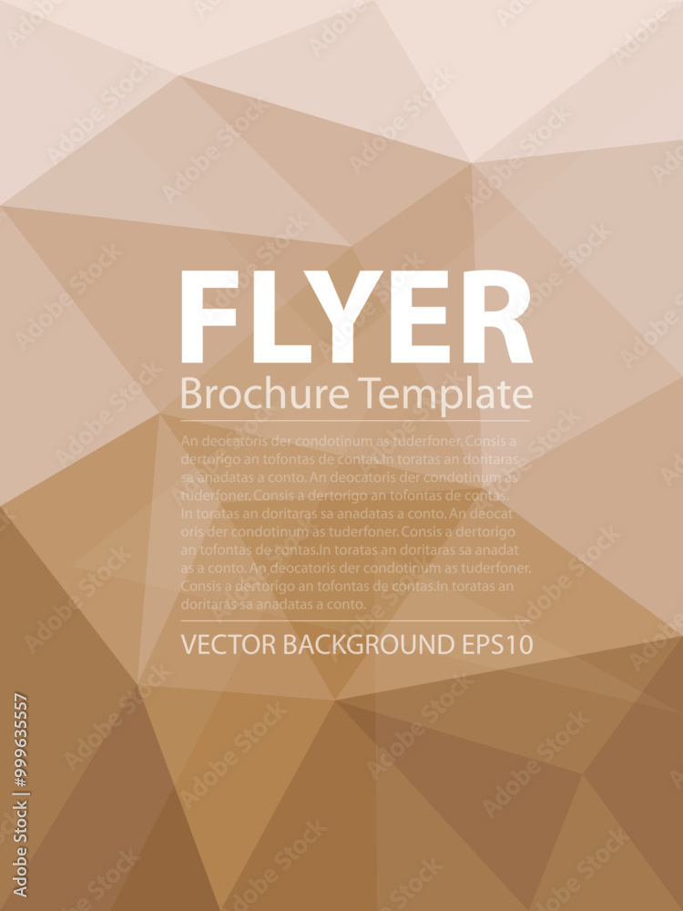 Poster polygonal graphic vector curve line overlap background for text and message design