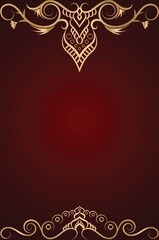 Floral Ornament Luxury Background for Elegant Designs