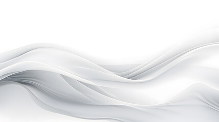 White abstract wave background with white background	