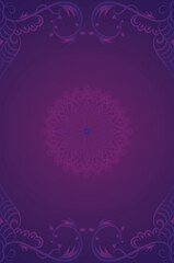 Islamic Art Inspired Ornamental Luxury Background