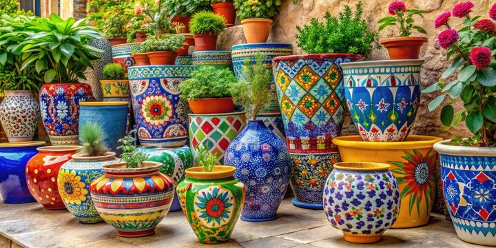 Discover stylish decorative plant pots available in multiple colors and designs, blending modern aesthetics with traditional elegance to elevate your home or garden decor.