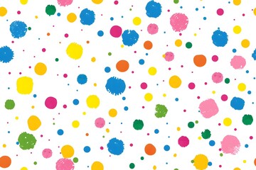 Colorful Polka Dot Background