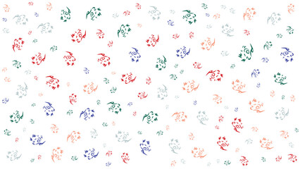 organic shape abstarct pattern background