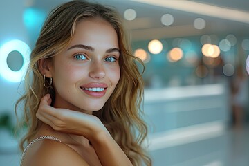 3D render of a dental implant being installed into a model of the gum