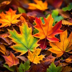 Fototapeta premium Beautiful Autumnal Leaves