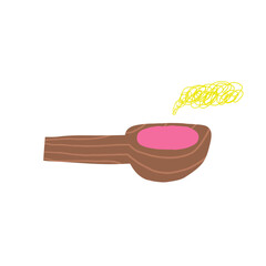 Cute pirate theme composition, postcard with funny hand drawn doodle pipe, cigar, cigarette, smoke. Marine, nautical Caribbean bandit t shirt print, cover, template, banner, poster print objects