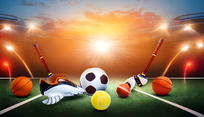 A dynamic sports background vector for Sports Day, designed for graphic applications suitable for gift certificates.