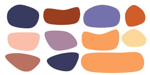 seamless background text label sticker set collection simple vector