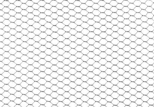 Close up plastic mosquito net, mesh texture isolated on white, clipping path