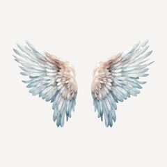 Obraz premium rawpixel_office_43_wings_icon_shaped_on_white_background_with_w_d61e3866-c609-4415-b2a6-e429eae2bad7-p