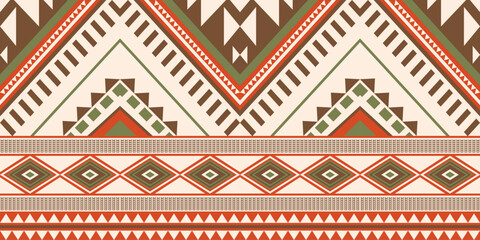 Ethnic geometric pattern, seamless pattern of the Navajo tribe. Native American ethnic. Seamless vector pattern ethnic, seamless Mexican rug, woven carpet. Folk embroidery, Bohemian, Aztec style.