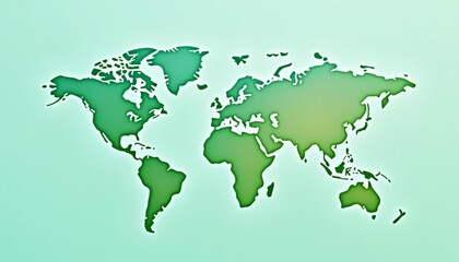 Obraz premium Exploring the world one continent at a time