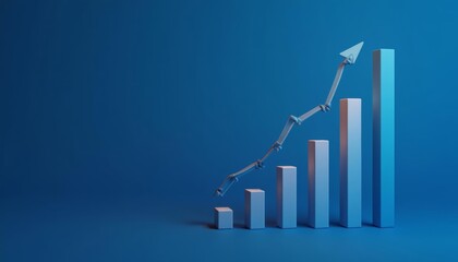 Fototapeta premium Shooting for the stars A visual metaphor for ambitious goals and growth