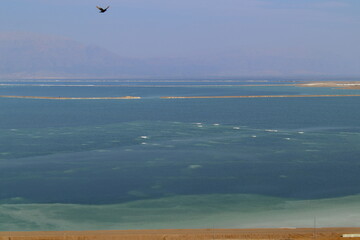 Sunrise over the Dead sea