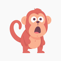 Obraz premium rawpixeloffice21_deformed_of_monkey_character_flat_illustration_87a1b597-b595-4007-b6c2-c4152e920088-p