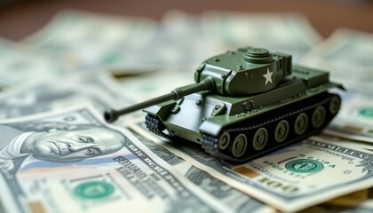  Money and military might  a symbol of power and wealth