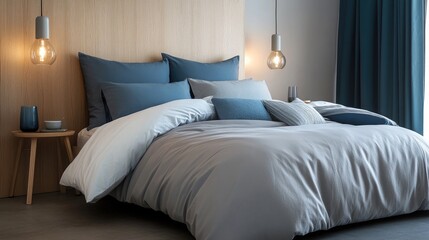 A serene bedroom designed for relaxation