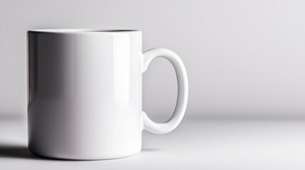 White Coffee Mug Mockup.
