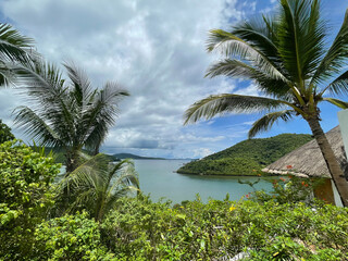 Busuanga Sea overview Palawan Philippines