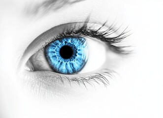 Blue Eye Closeup.