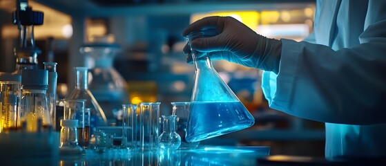 Laboratory Experiment with Colorful Fluids