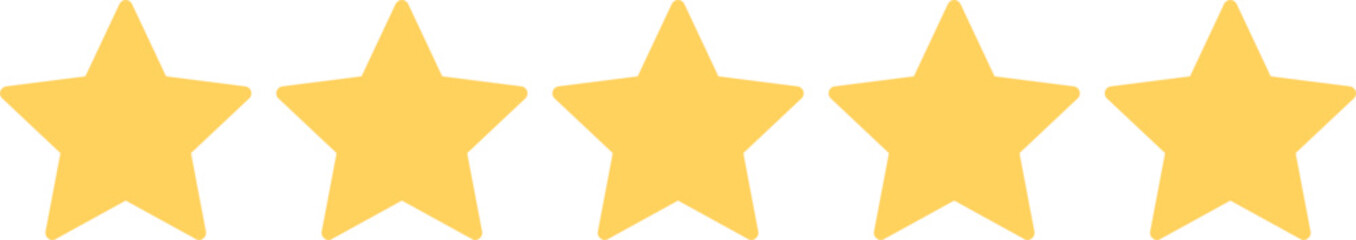 Rating star illustration 