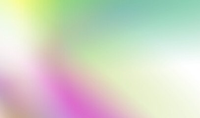 Transparent blurred color gradient overlay effect