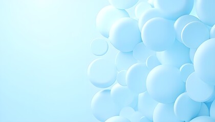 An abstract geometric background featuring crisp white and vibrant blue colors with perfectly aligned round shapes. The design showcases a seamless blend of circles and clean lines. 