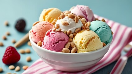  A delightful scoop of summer indulgence