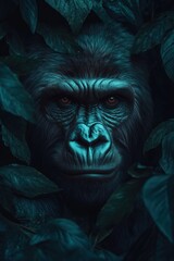 Gorilla in the Jungle.