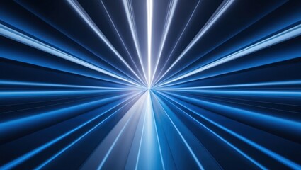 Abstract blue light rays create a dynamic, futuristic atmosphere, perfect for technology themes, digital art, and modern designs