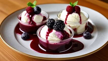  Delicious dessert trio ready to indulge