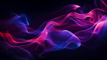 Blue purple curve abstract background
