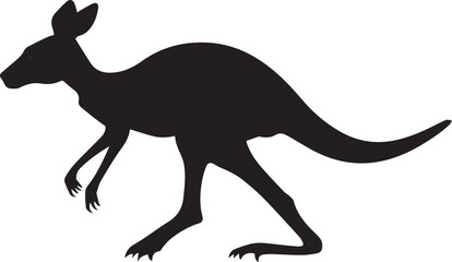 kangaroo silhouette