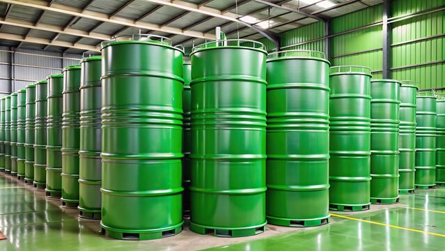 Green chemical tanks and polyol containers