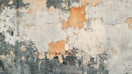 Fototapeta premium Abstract Textured Wall with Peeling Paint