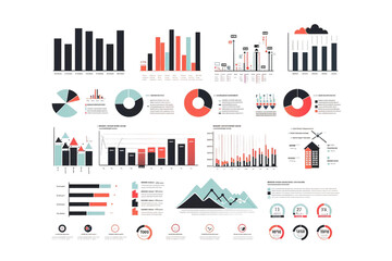 Obraz premium Contemporary Infographic with Simple Elements