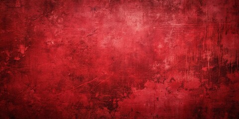 Obraz premium Grungy red and burgundy background with scratches and distressed texture Depth of Field